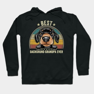 Best Dachshund Grandpa Dad T-Shirt Hoodie